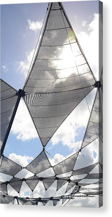 Sails Acrylic Print featuring the photograph Sails in the Sun by Cindy Manero