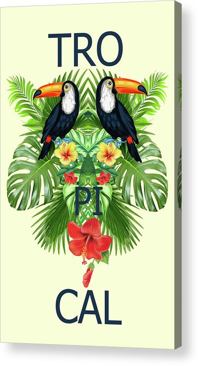 Animals Acrylic Print featuring the photograph Tropical Summer by Mark Ashkenazi