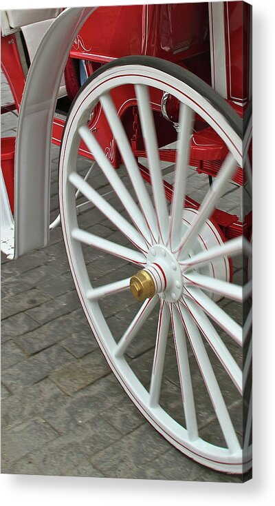 Wheel Acrylic Print featuring the photograph Wheel Motion by Rick Monyahan