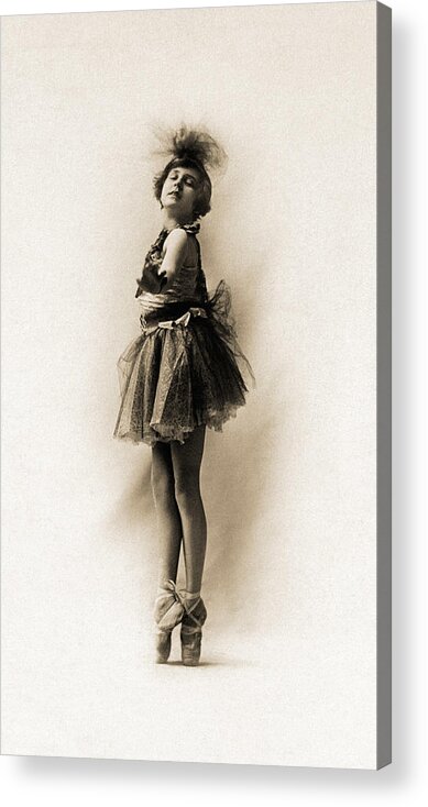 Ballet Dancer Acrylic Print featuring the photograph Ballet Dancer by Brand X Pictures