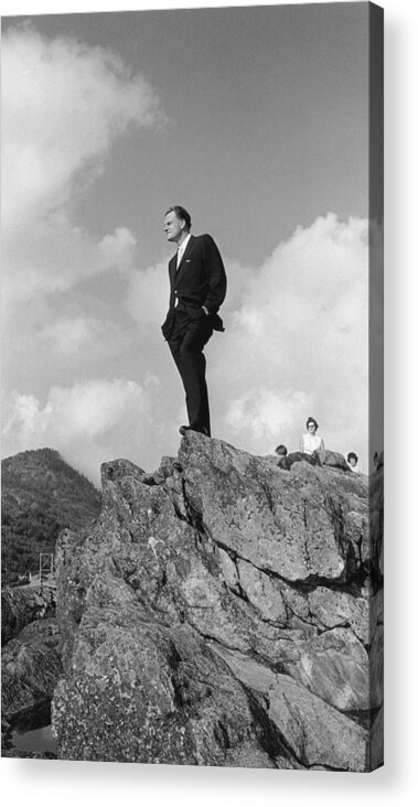 Appalachia Acrylic Print featuring the photograph Billy Graham by Bruce Roberts