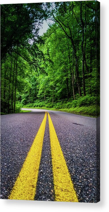 Nature Acrylic Print featuring the photograph Mountain Highway by Joe Leone