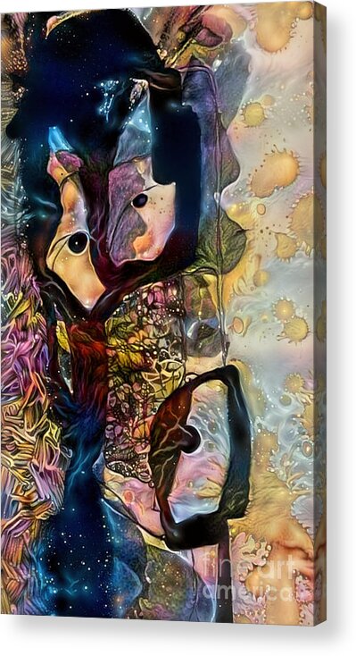 Contemporary Art Acrylic Print featuring the digital art 22 by Jeremiah Ray