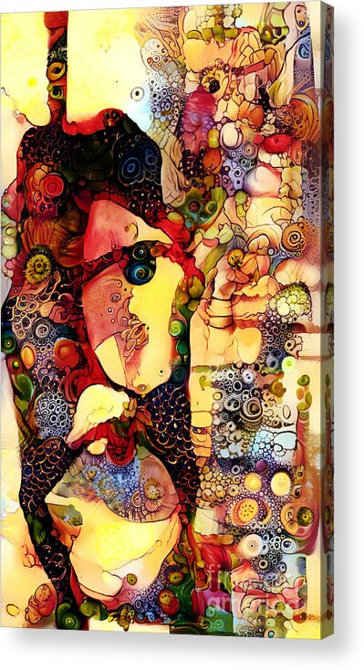 Contemporary Art Acrylic Print featuring the digital art 38 by Jeremiah Ray