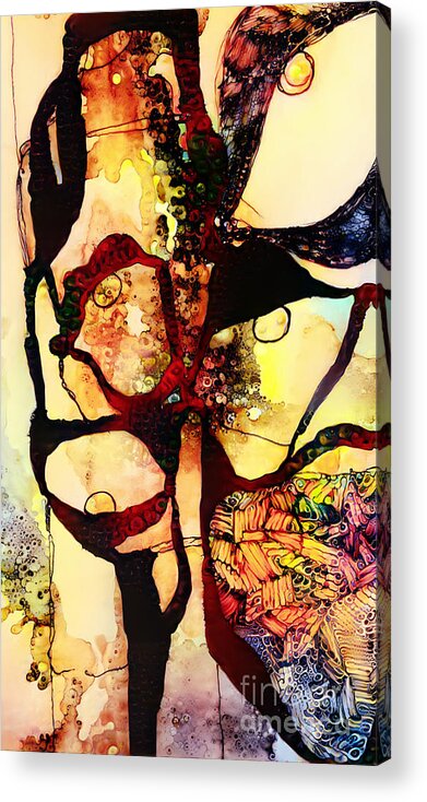 Contemporary Art Acrylic Print featuring the digital art 71 by Jeremiah Ray