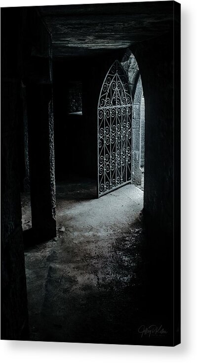 Ancient Acrylic Print featuring the photograph Darkness Remains by Jeffrey Kolker