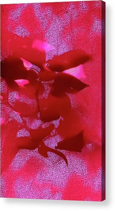 Heat Acrylic Print featuring the painting Heat by Lisa Kaiser