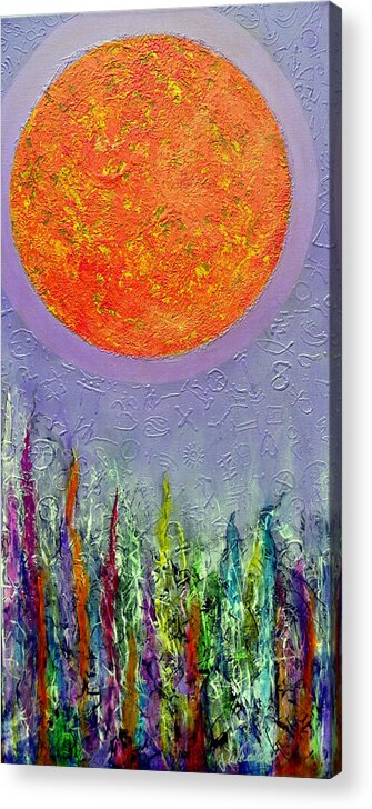 Jim Whalen Acrylic Print featuring the painting Everything Under the Sun by Jim Whalen