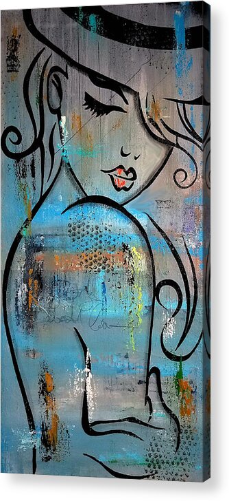 Fidostudio Acrylic Print featuring the painting Deeper Love by Tom Fedro