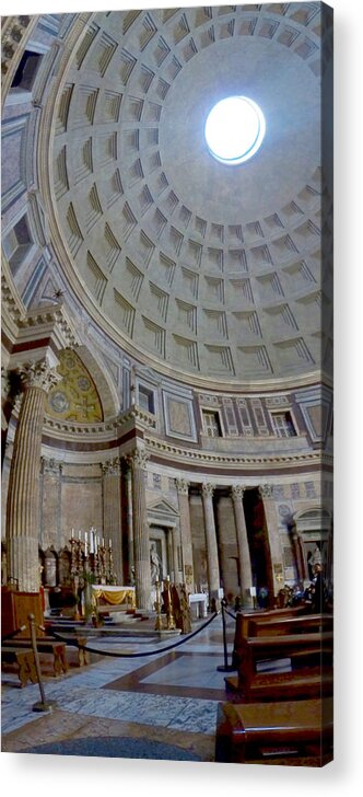 Pantheon Acrylic Print featuring the photograph Pantheon by Brooke Bowdren