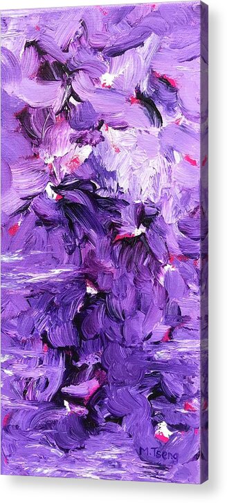 Mirage Acrylic Print featuring the painting Mirage #10 by Milly Tseng