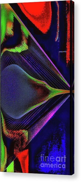  Acrylic Print featuring the digital art Pinpoint 2 by Glenn Hernandez
