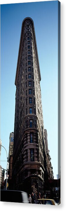 Photography Acrylic Print featuring the photograph Low Angle View Of An Office Building by Panoramic Images