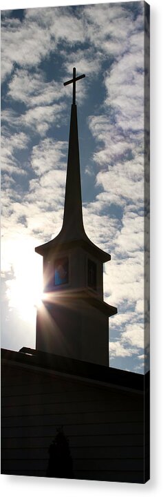 Steeple Acrylic Print featuring the photograph Light by Kume Bryant