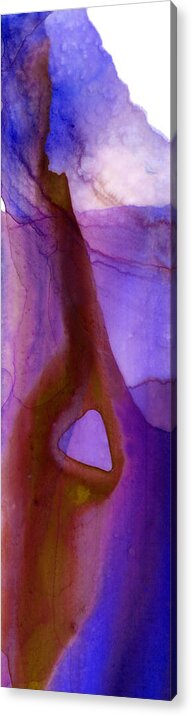 Abstract Acrylic Print featuring the painting Fluidity 42 B #1 by Brian Allan