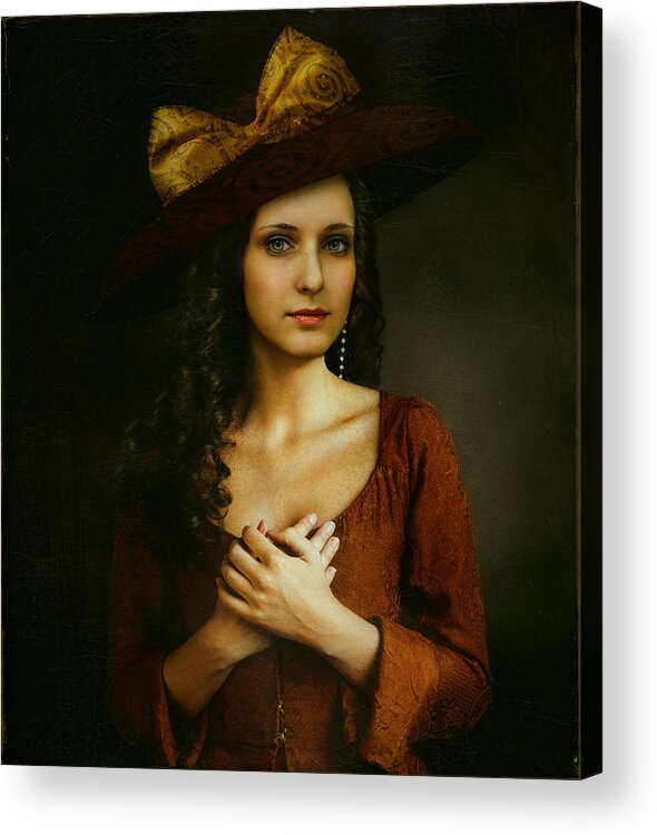 Vintage Acrylic Print featuring the photograph *** by Svetlana Melik-nubarova