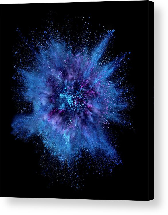 North Rhine Westphalia Acrylic Print featuring the photograph Color Explosion #1 by Sunny
