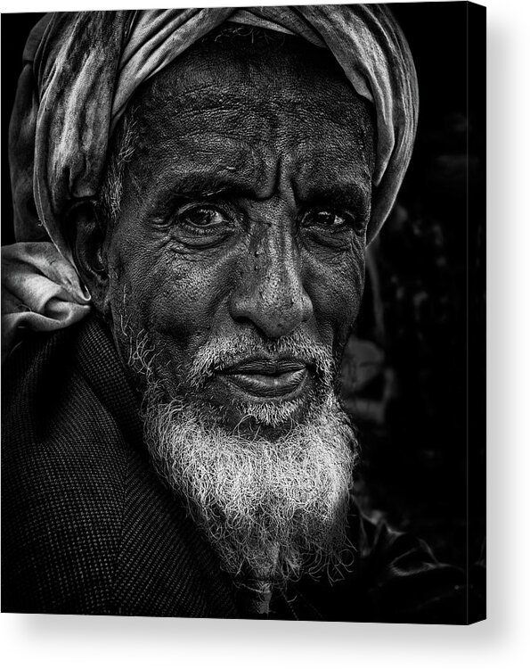Face Acrylic Print featuring the photograph Untitled #2 by Joxe Inazio Kuesta