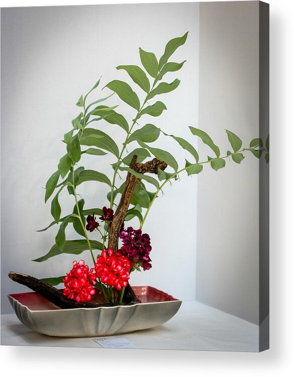 Flower Arrangements Acrylic Print featuring the photograph Flower Arrangements #7 by Nick Mares