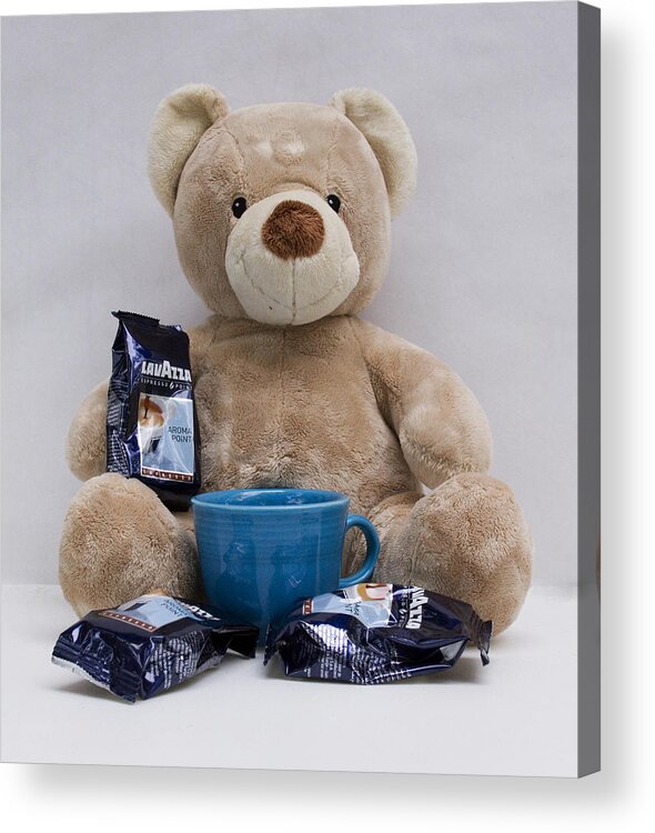 Bear Acrylic Print featuring the photograph Espresso Bear by William Patrick