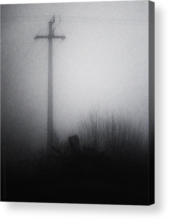 Fog Acrylic Print featuring the photograph Fog 001 by Mimulux Patricia No