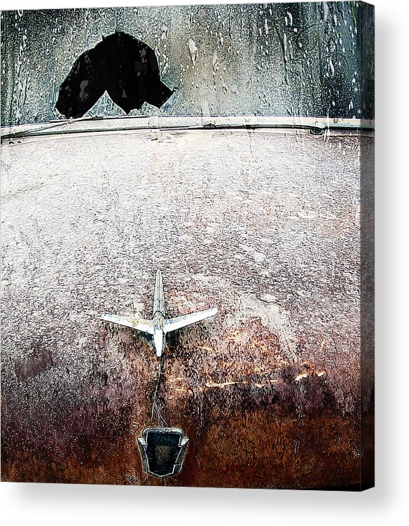 Cars Acrylic Print featuring the photograph Frozen by John Anderson