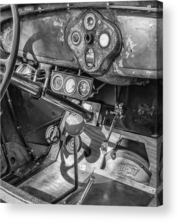 Hot Rod Acrylic Print featuring the photograph The Beginning by Ron Roberts