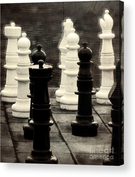 Chess Acrylic Print featuring the photograph Your Move by Colleen Kammerer