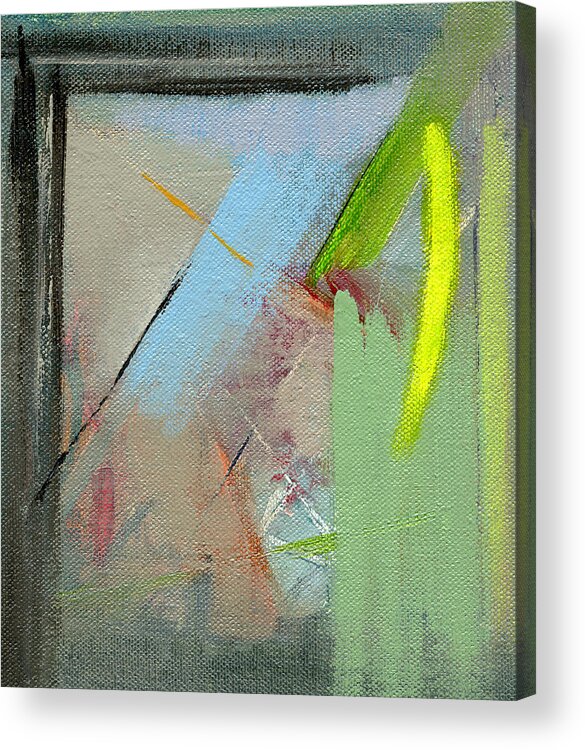 Abstract Acrylic Print featuring the painting Untitled #176 by Chris N Rohrbach