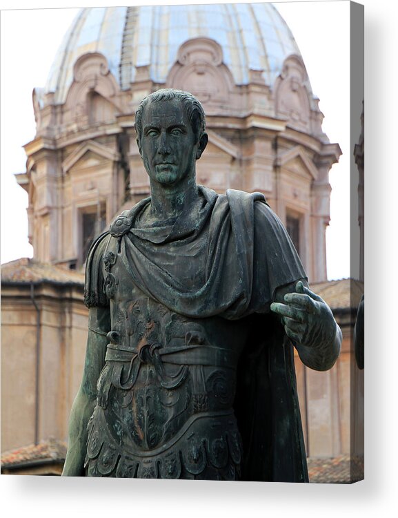 Caesar Acrylic Print featuring the photograph Julius Caesar by Andrew Fare