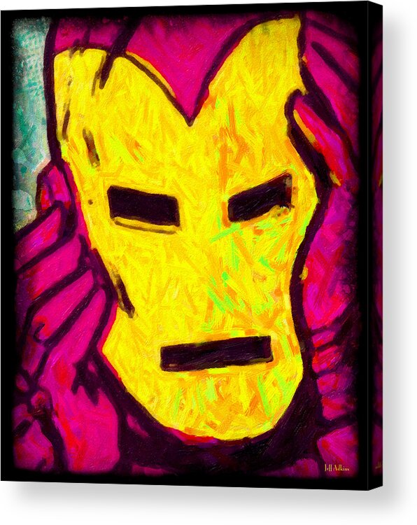 Angst Acrylic Print featuring the photograph The Iron Scream by Jeff Adkins