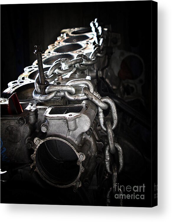 Cars Acrylic Print featuring the photograph c35 by Tom Griffithe
