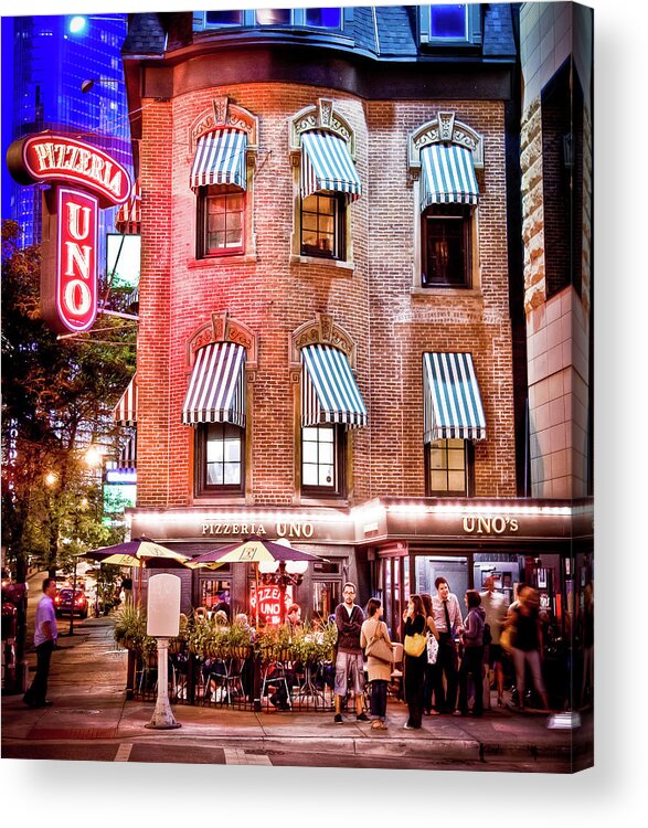 Urban Acrylic Print featuring the photograph Deep Dish by Niels Nielsen