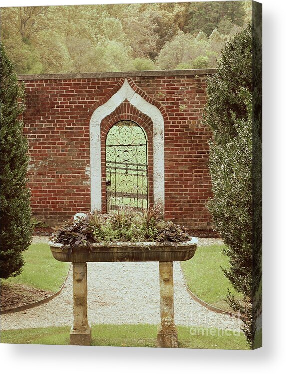 Garden Acrylic Print featuring the photograph Garden  by Bryrrose Photography