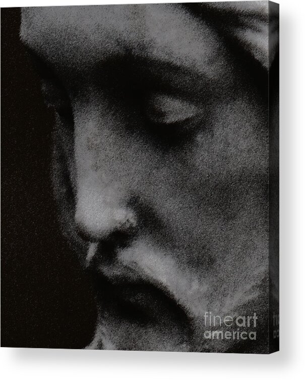 Statuary Acrylic Print featuring the photograph Gethsemane by Linda Shafer