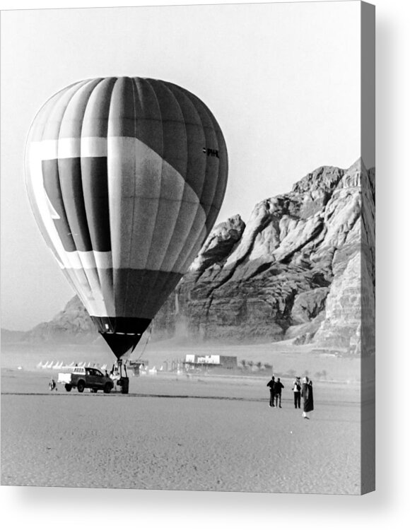 Hot Air Balloon Acrylic Print featuring the photograph Hot Air Balloon #1 by Ali Abu Ras
