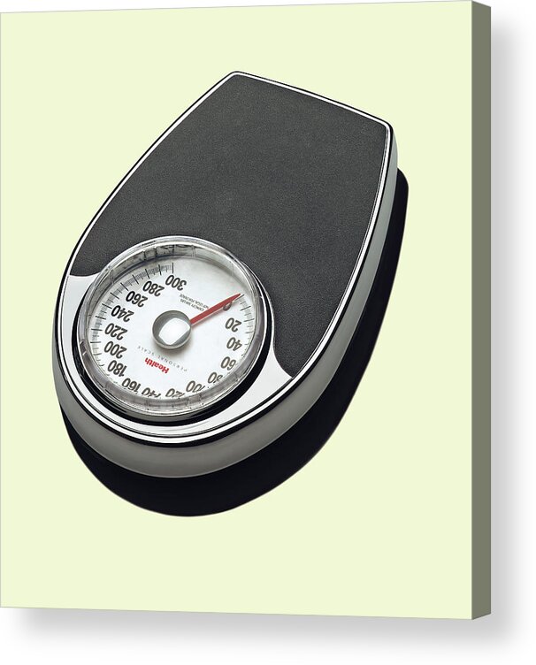 Antiseptic Acrylic Print featuring the drawing Scale #2 by CSA Images