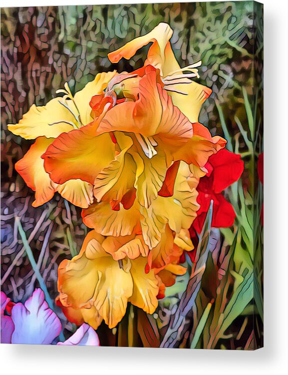 Iphone Photography Acrylic Print featuring the photograph I am Glad 2019 by Richard Cummings