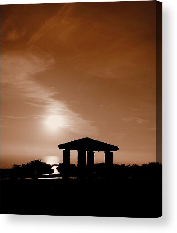 Palos Verdes Acrylic Print featuring the photograph Moonlight Ride by Joe Schofield