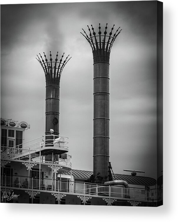 American Queen Acrylic Print featuring the photograph Stacked by Phil S Addis