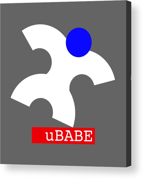 Primitive Dancer Acrylic Print featuring the digital art Ubabe Jazz by Ubabe Style