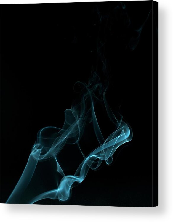 Smoke Acrylic Print featuring the photograph Beauty in smoke #14 by Martin Smith