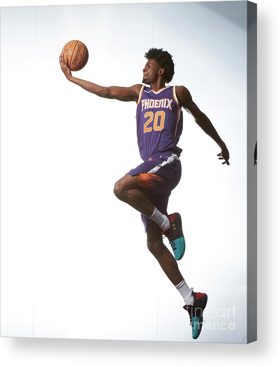 Nba Pro Basketball Acrylic Print featuring the photograph Josh Jackson by Nathaniel S. Butler