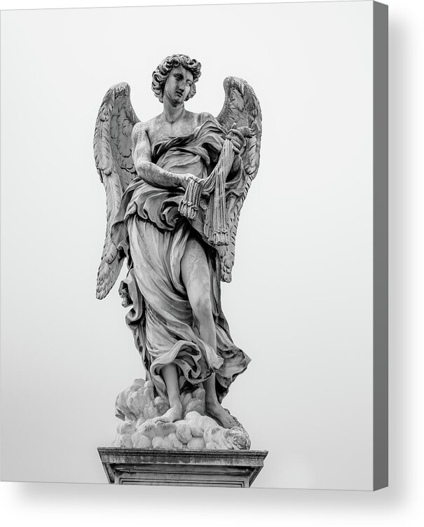 Angel Acrylic Print featuring the photograph Angel With The Whips by David Downs