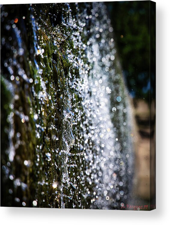 River Acrylic Print featuring the photograph Guadalupe River In Texas by Rene Vasquez