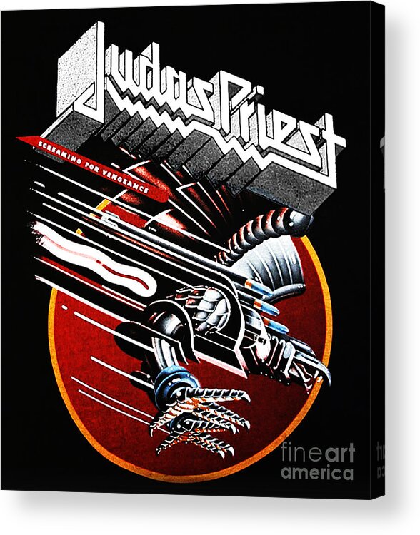 Judas Priest Group Music Heavy Metal New Art Art Print by Dwi Riyani -  Pixels