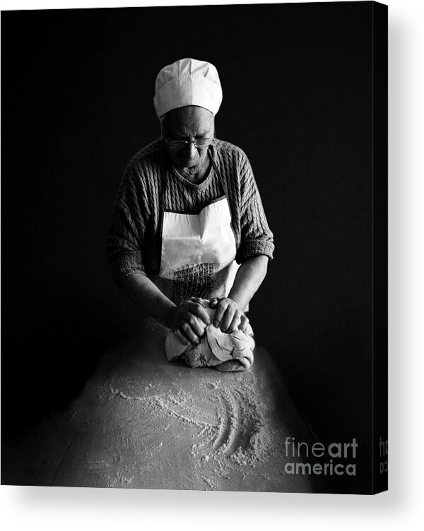  Acrylic Print featuring the photograph Pasta Maker by Pepper Pepper