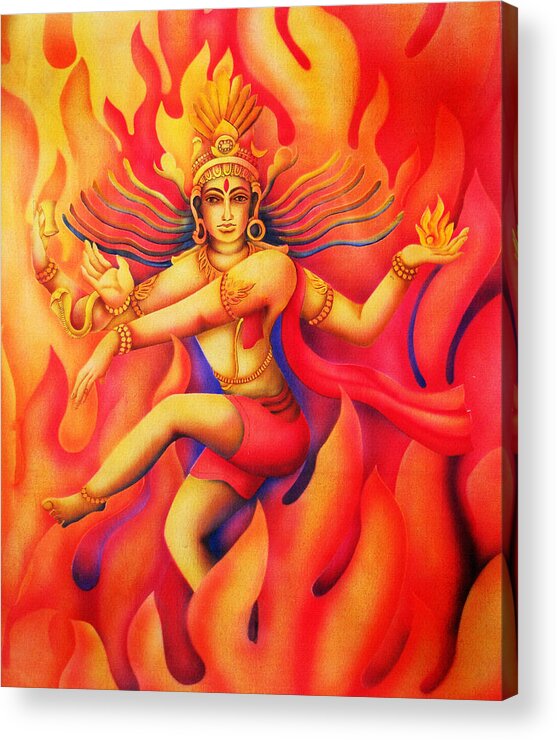 Shiva Nataraja Acrylic Print by Vishwajyoti Mohrhoff - Fine Art America