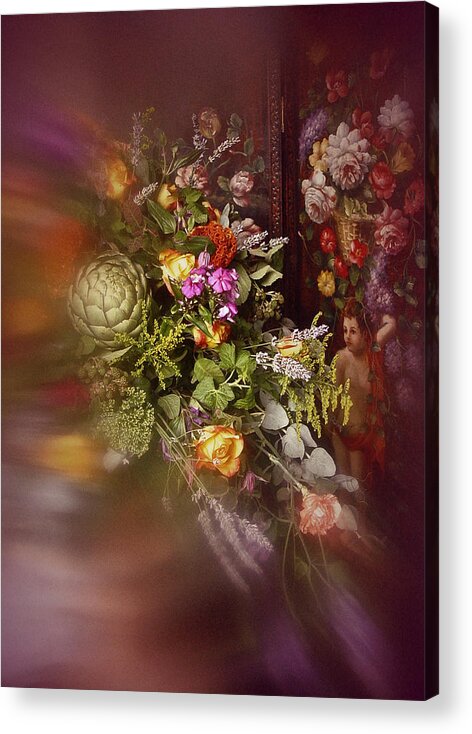 Flowers Acrylic Print featuring the photograph Floral Arrangement No. 1 by Richard Cummings