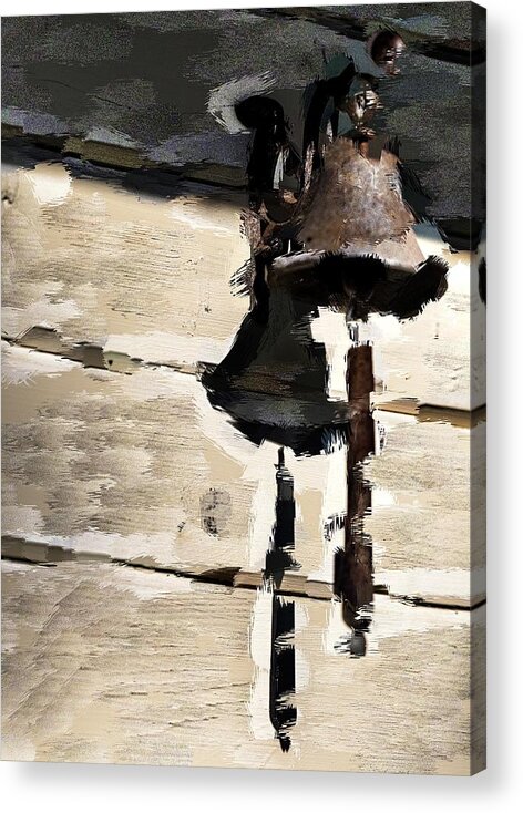 Artwork #artistic#impression #unique Vision #creative Photography #style# Acrylic Print featuring the mixed media My Bell In Impressionist Style by Aleksandrs Drozdovs